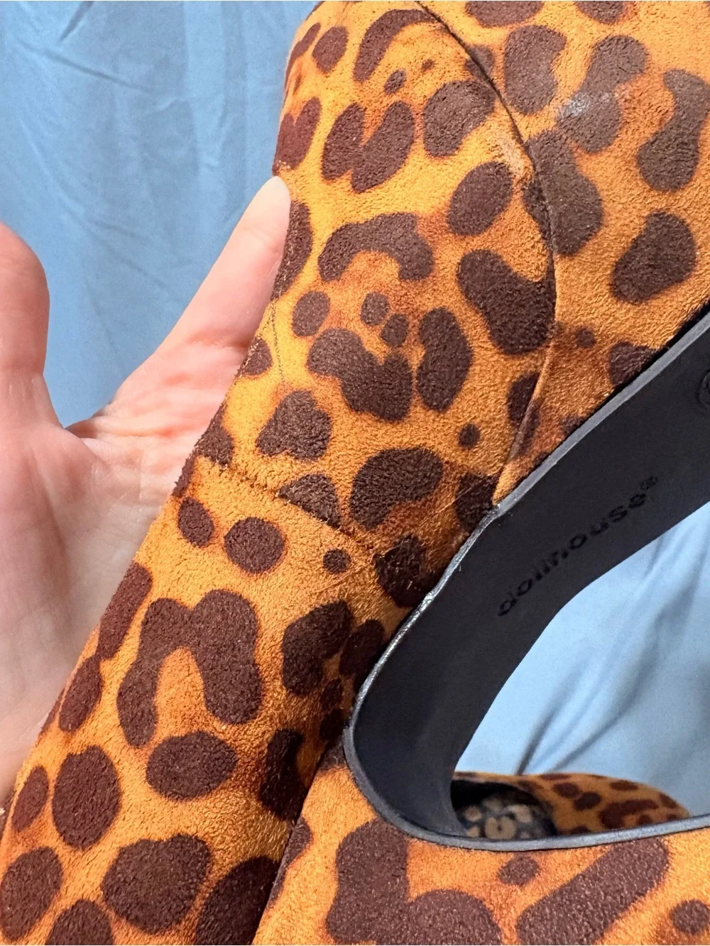Leopard Platform Stilettos Dollhouse Provoke Hidden Platform Pumps Y2K Clubwear